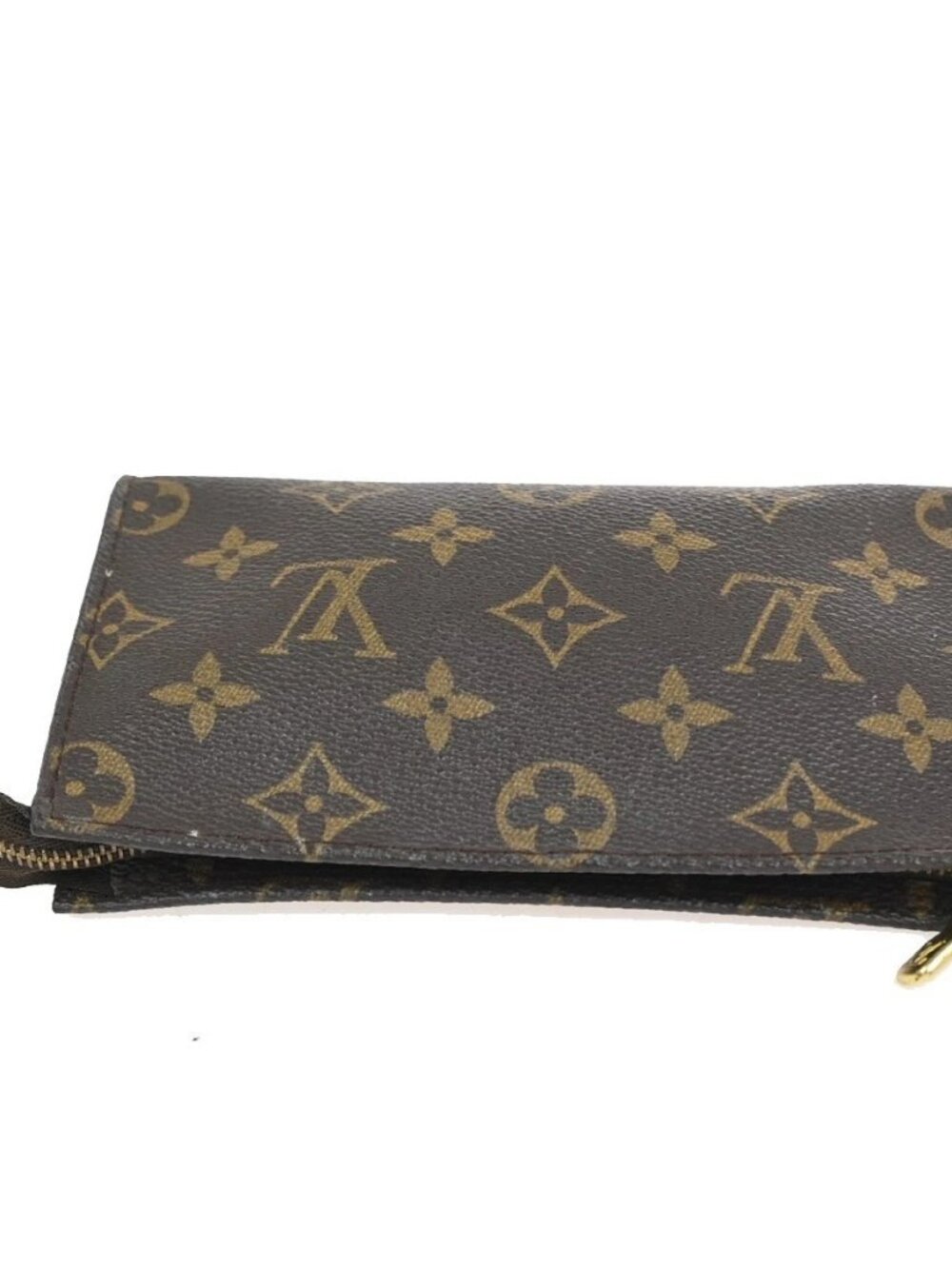 LOUIS VUITTON BUCKET PM Mini Clutch Pouch Bag Monogram Leather France 02KC735 - Picture 5 of 16